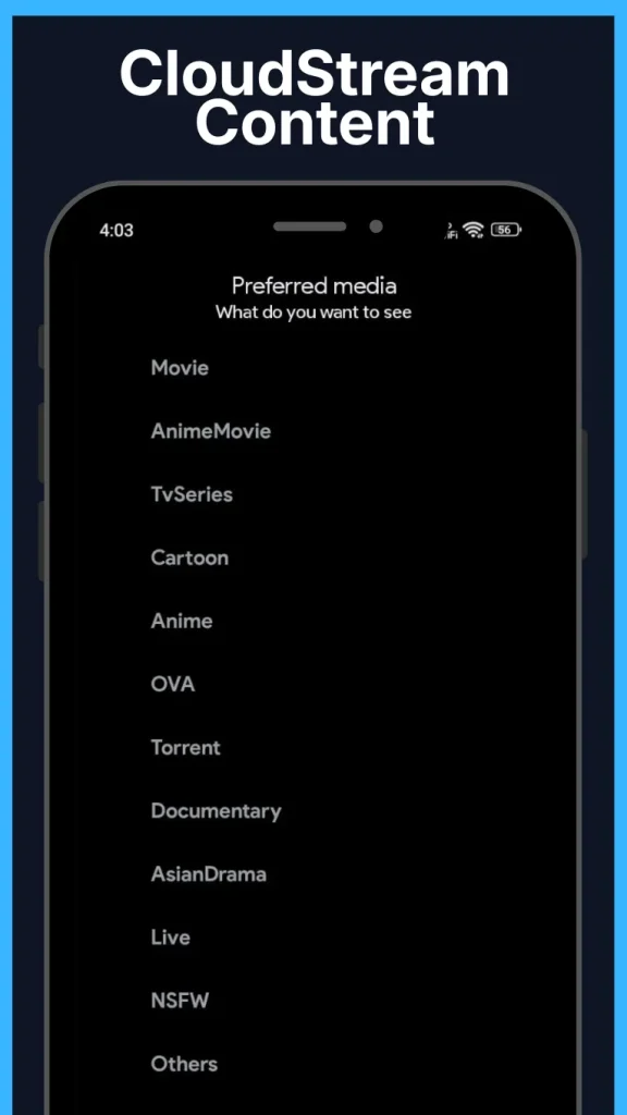 cloudstream content to watch