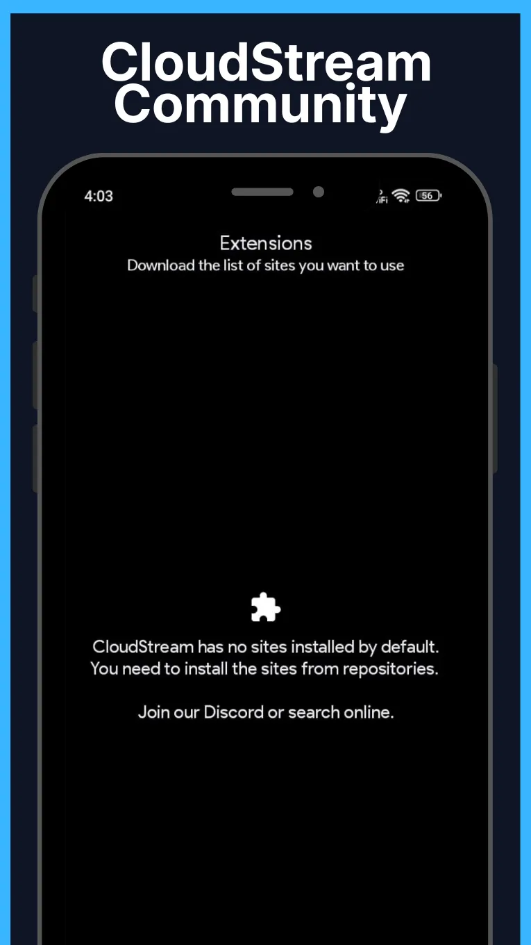 Cloudstream Application Installed on Firestick and Android TV Screen
